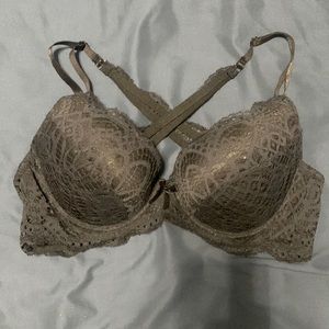 Black Lace Push-Up Bra size 36D